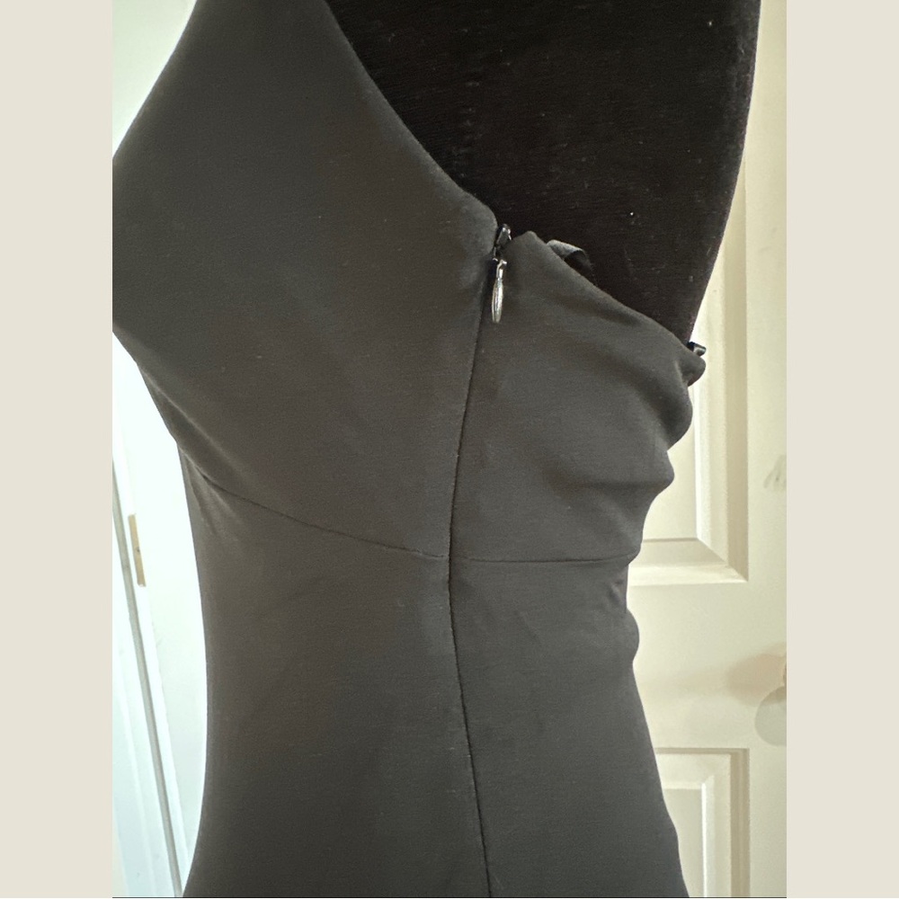 Laundry by Shelli Segal Halter Pleated Swing Dress- Sz 4 - Picture 13 of 16